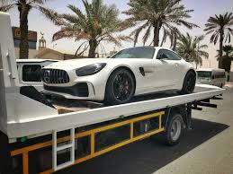 شحن سيارات دولي من قطر - نقل مرسيدس AMG